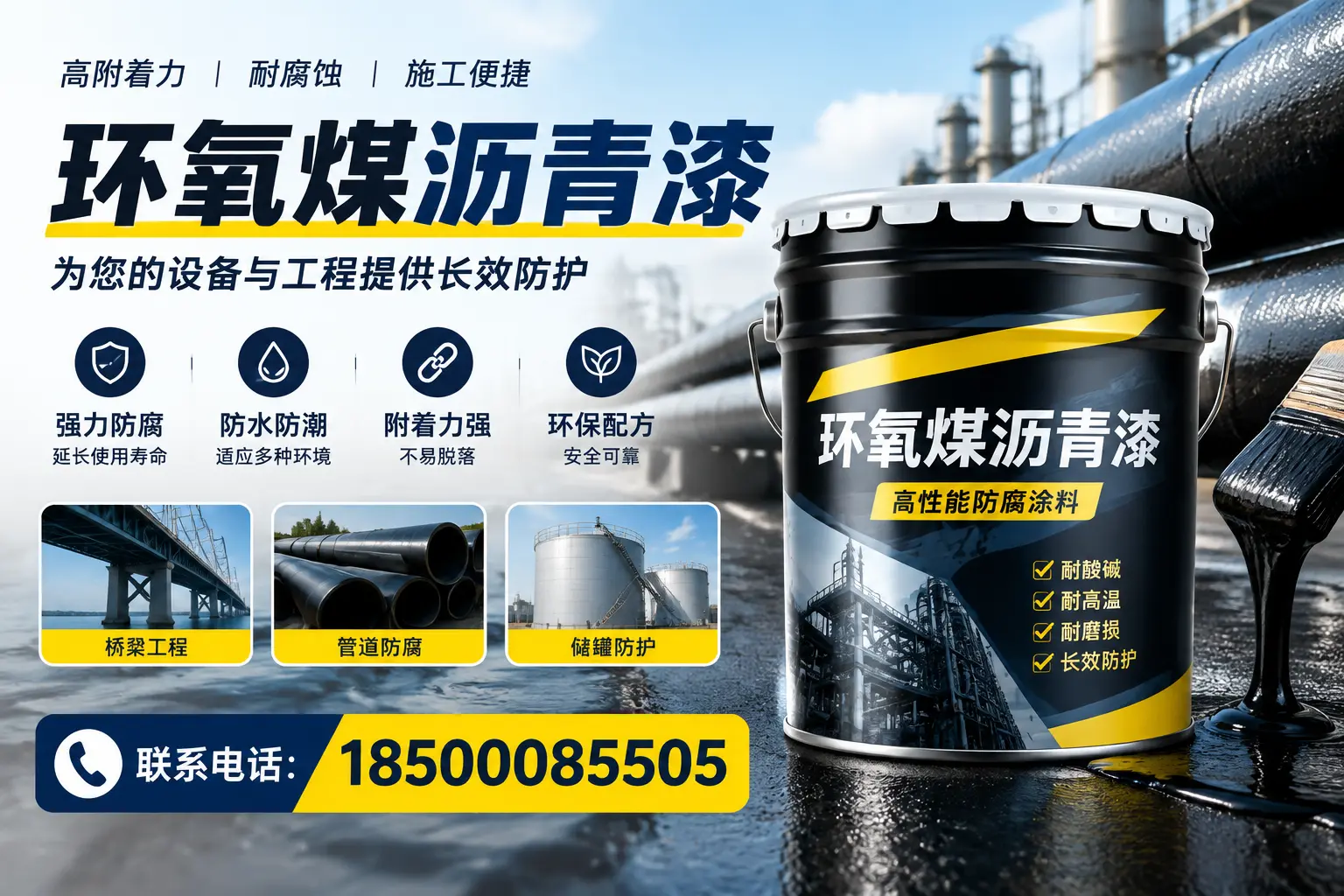 环氧煤沥青漆与其他涂料的对比分析，助力大理企业决策